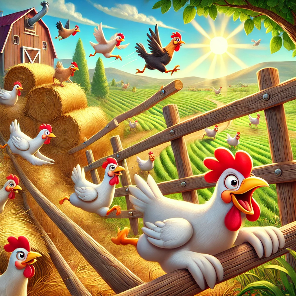 Join the Adventure in The Great Chicken Escape Fun